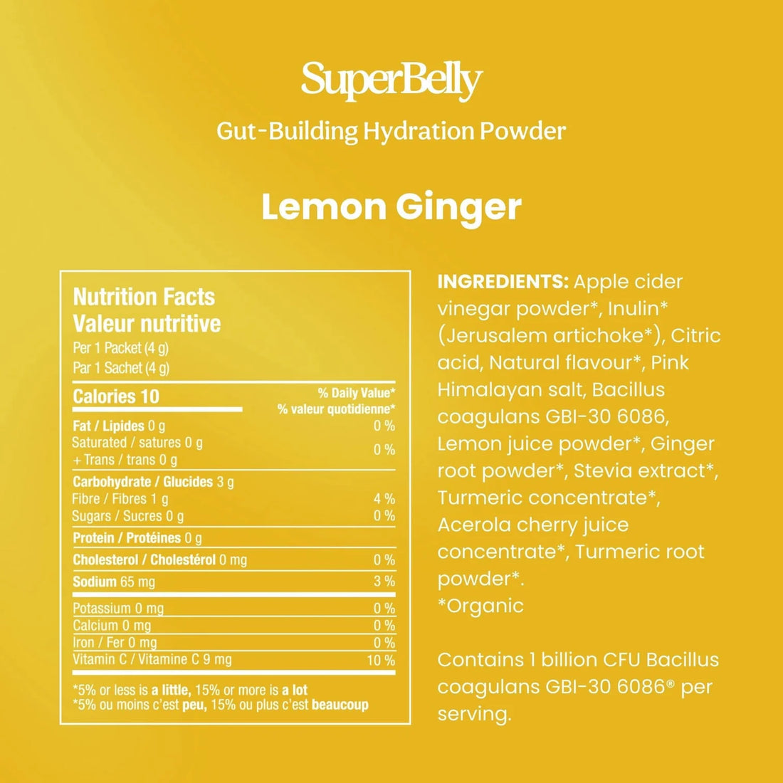Blume - Superbelly (Lemon Ginger)