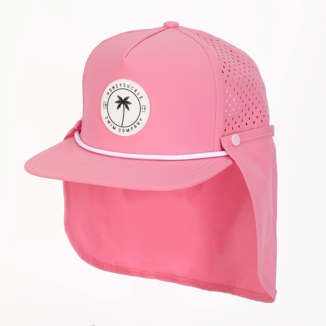 Honeysuckle Swim Co - Snapback Hat (Bright Pink)