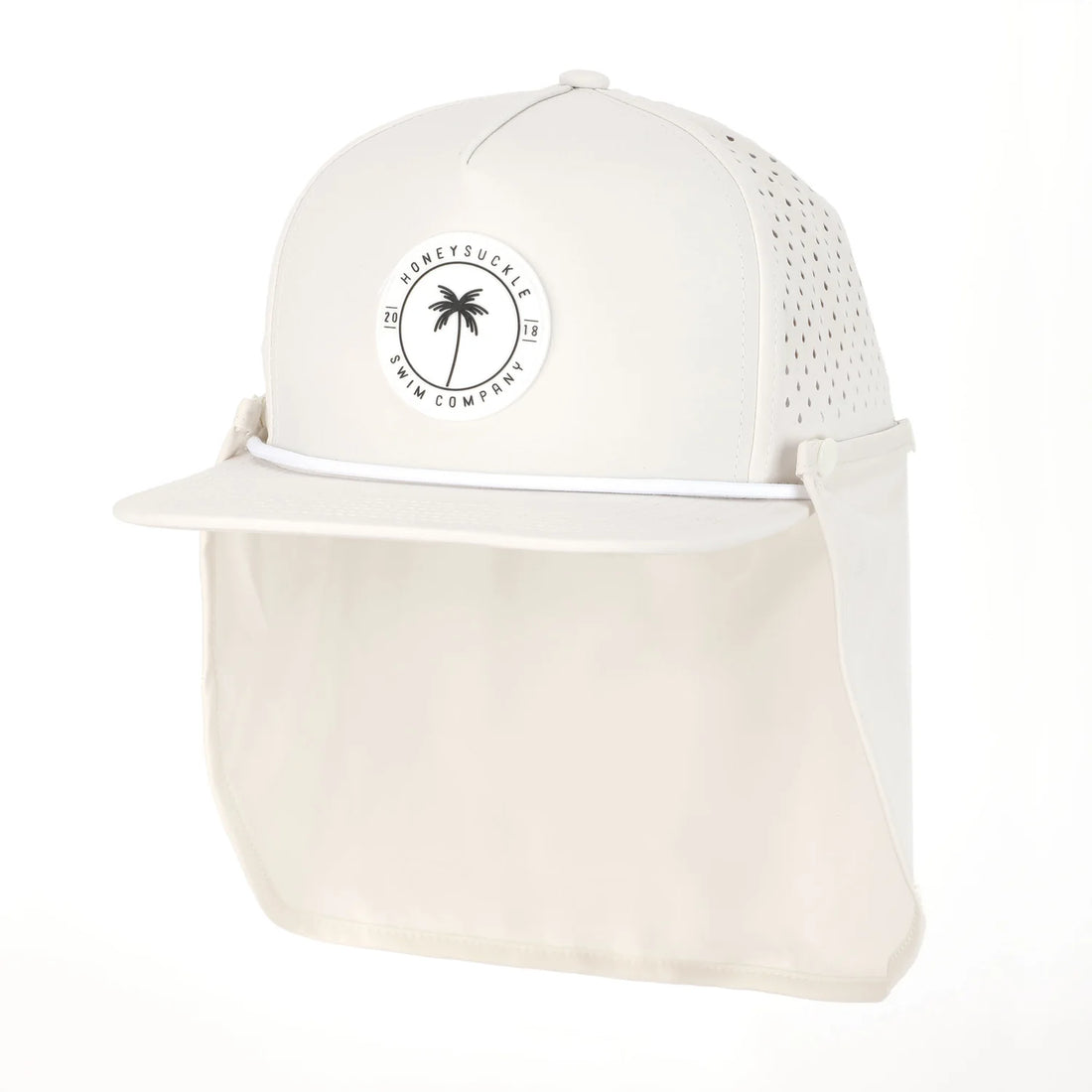 Honeysuckle Swim Co - Snapback Hat (Cream)