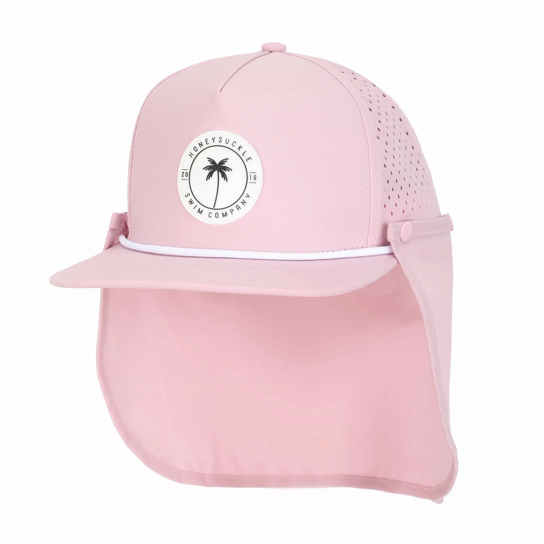Honeysuckle Swim Co - Snapback Hat (Light Pink)