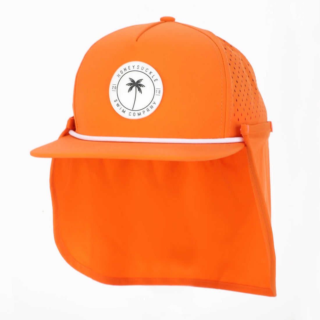 Honeysuckle Swim Co - Snapback Hat (Tangerine)