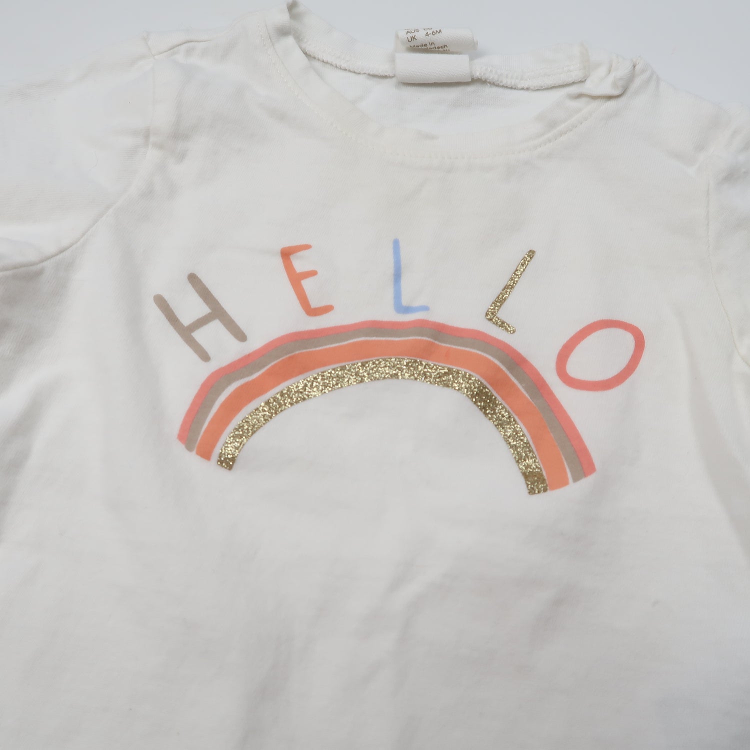 H&amp;M - T-Shirt (4-6M)