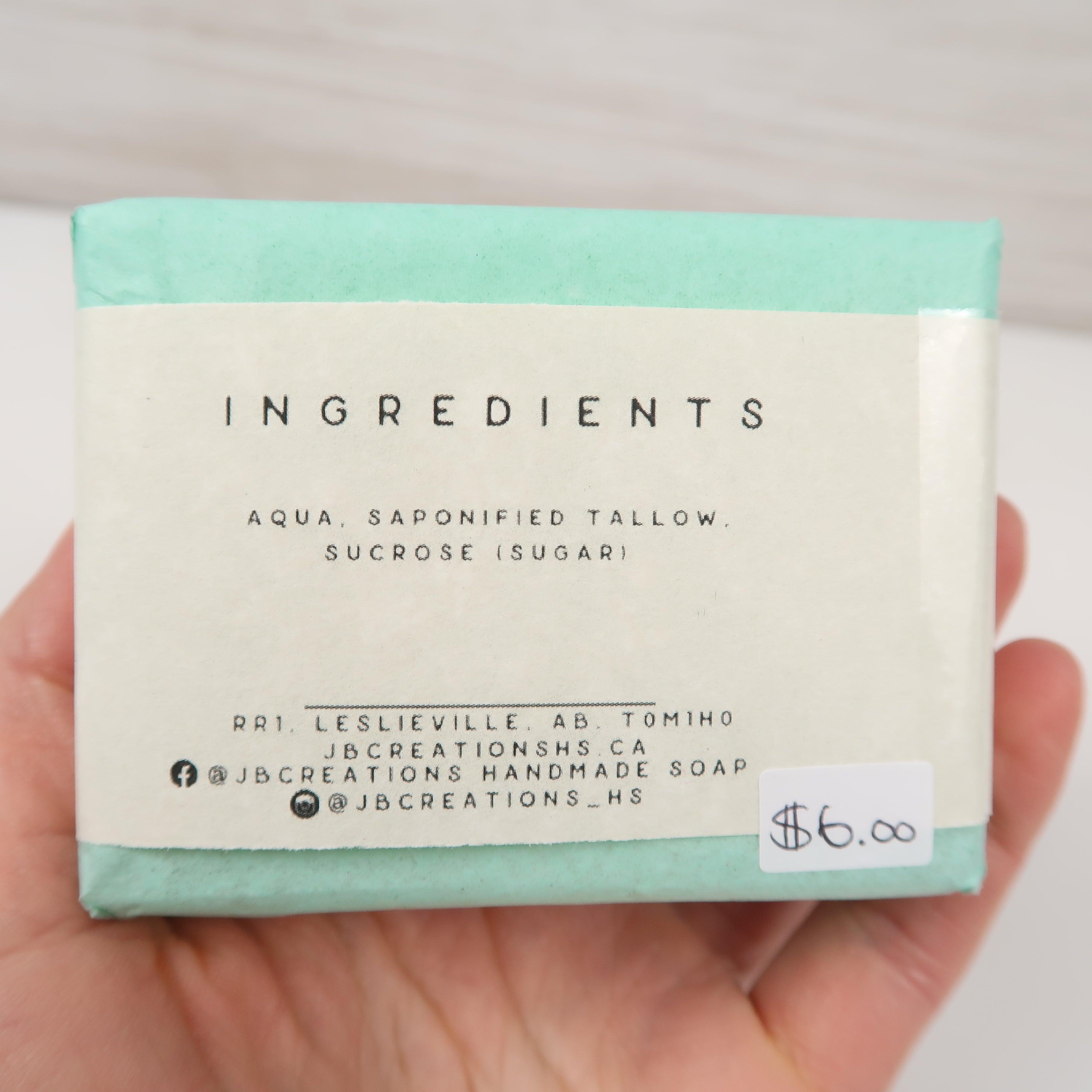 Bar Soap - Unscented for Sensitive Skin