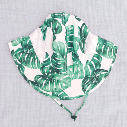 Honeysuckle Swim Co - Wide Brim Sunhat (Leaf)