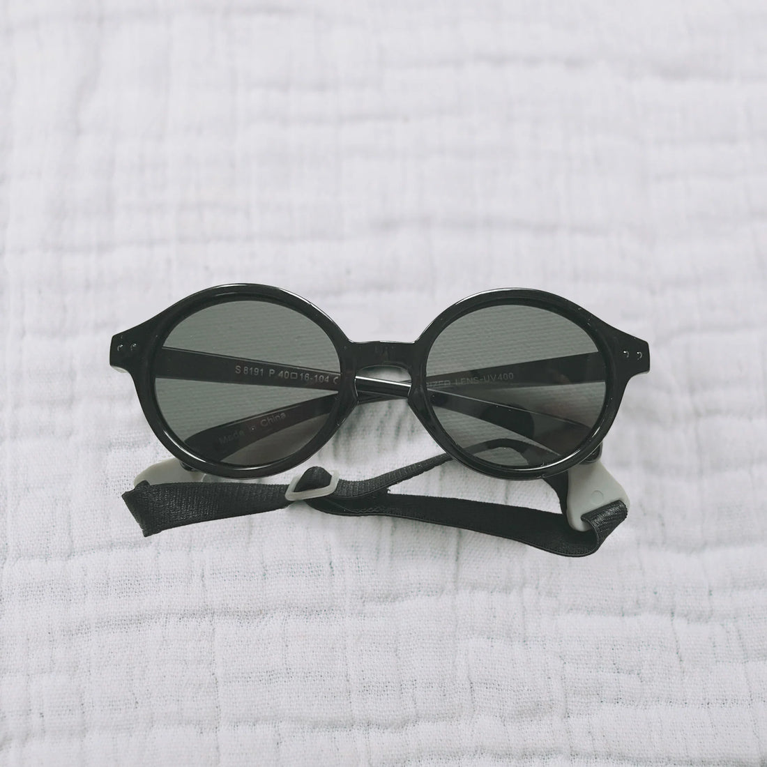 Honeysuckle Swim Co - Sunglasses (Round Black) 6-36M